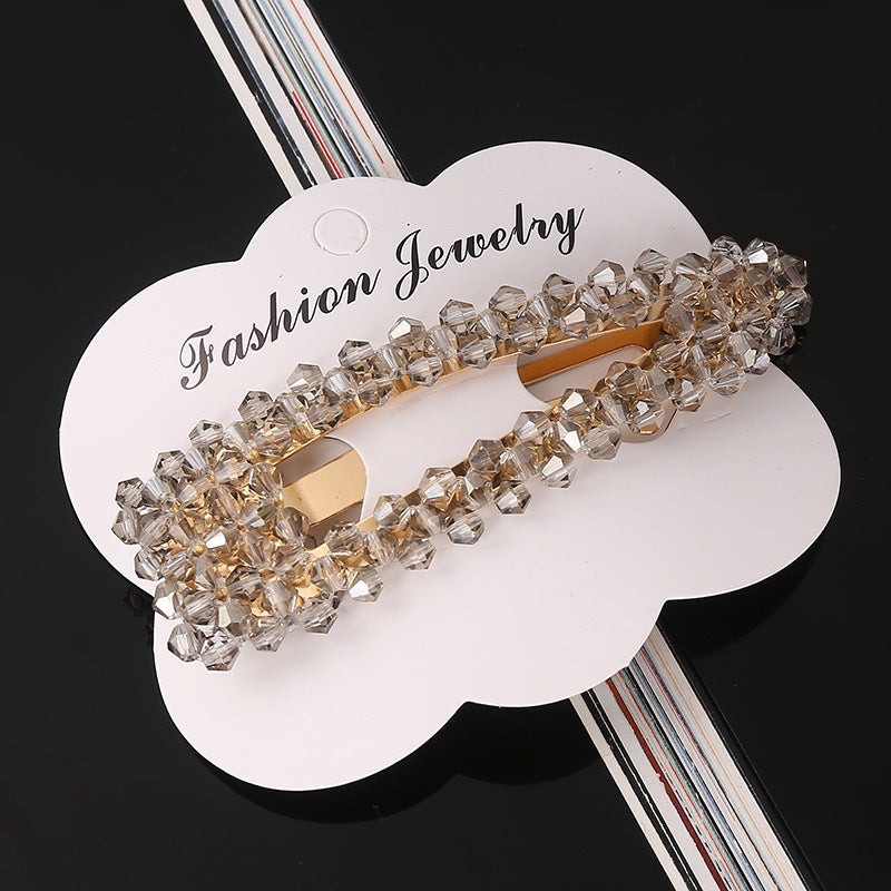 Color crystal hair accessories