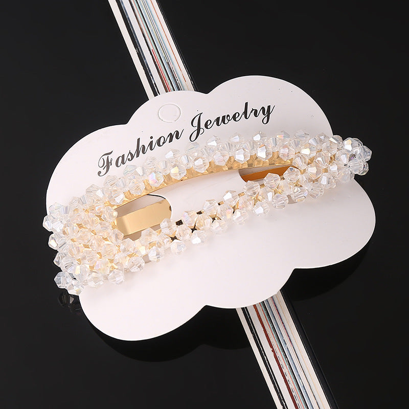 Color crystal hair accessories