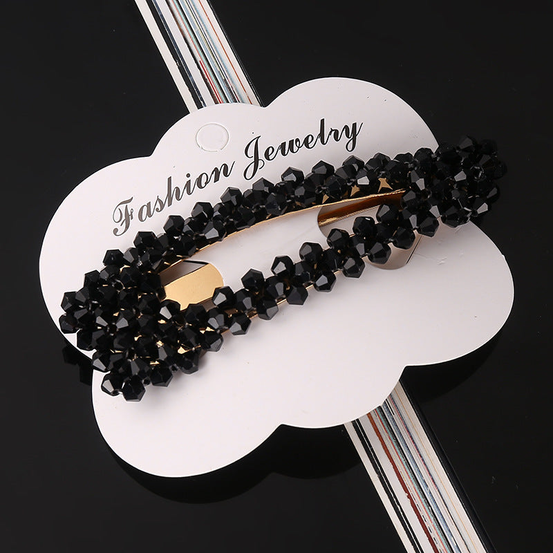 Color crystal hair accessories