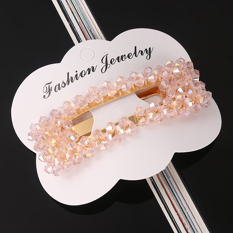 Color crystal hair accessories