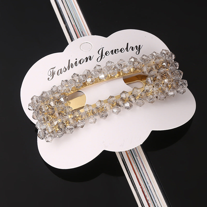 Color crystal hair accessories