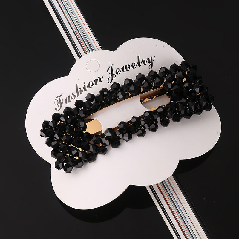 Color crystal hair accessories