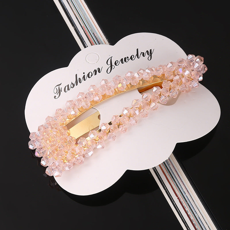 Color crystal hair accessories