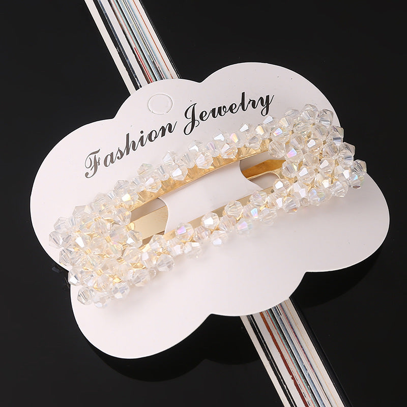 Color crystal hair accessories